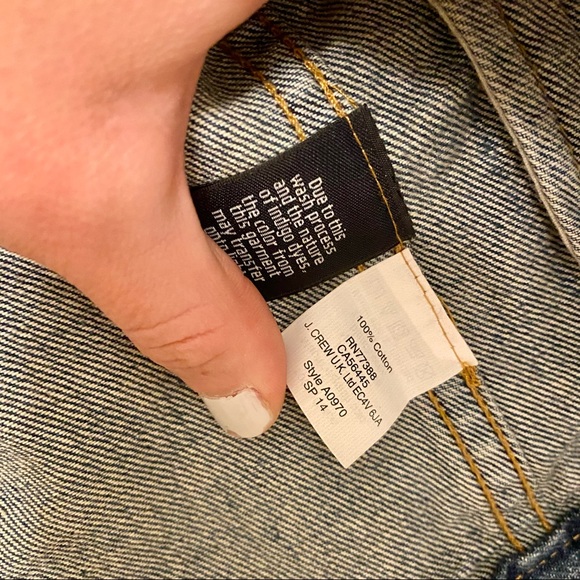 J.Crew Denim Vest - Picture 6 of 6